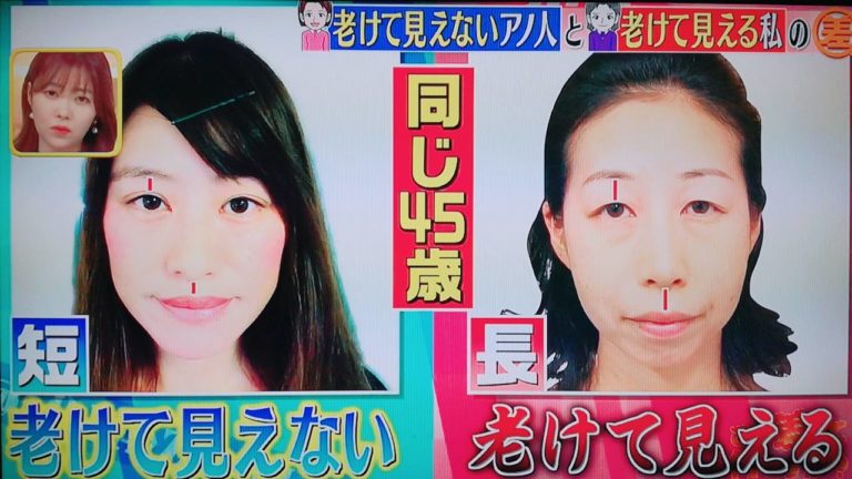 【この差って何】老けて見える人と見えない人の法則とは?5〜10歳若く見える髪型も大公開!(2020年3月10日放送